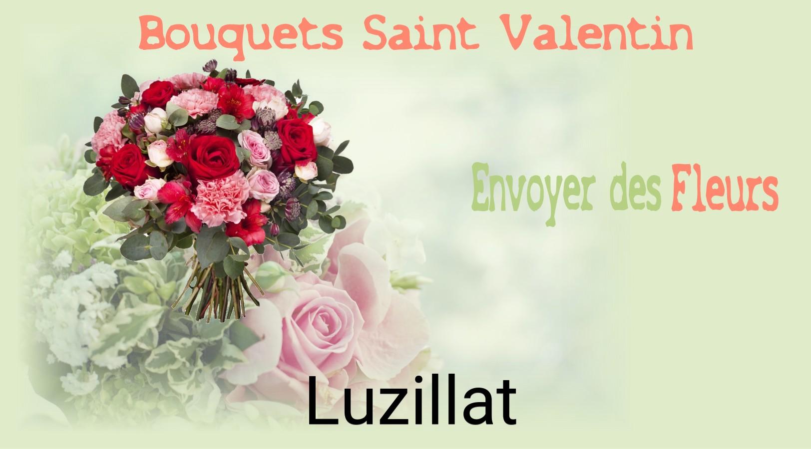 Roses de Saint-Valentin livrées à Luzillat